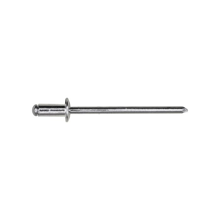 Auveco 1/4 Diameter 1/8 Grip 1/16 -1/8 AD42BS, Pan-L-Rivet Dome 100 Piece