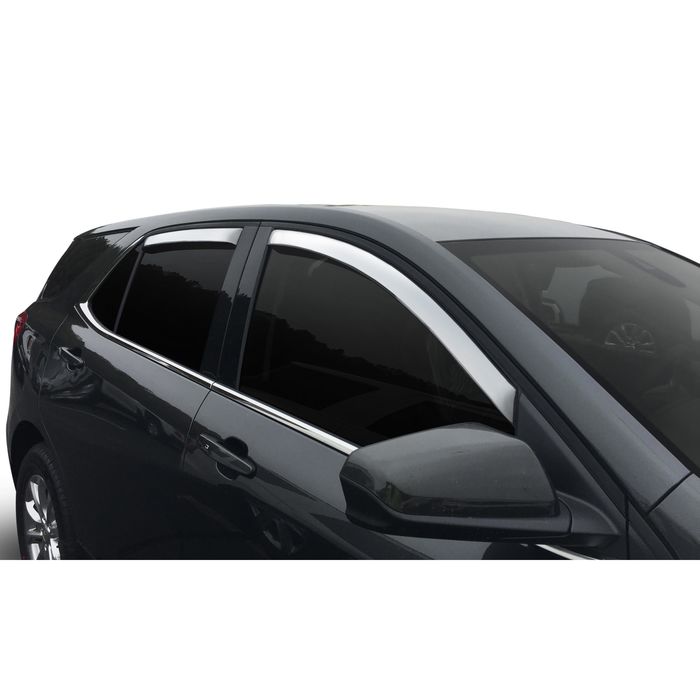 Auto Ventshade (AVS) Chrome Side Window Deflector 684387