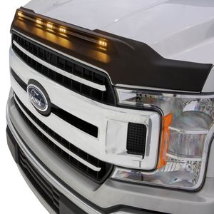 Auto Ventshade (AVS) Aeroskin LightShield Black Bug Deflector 753094