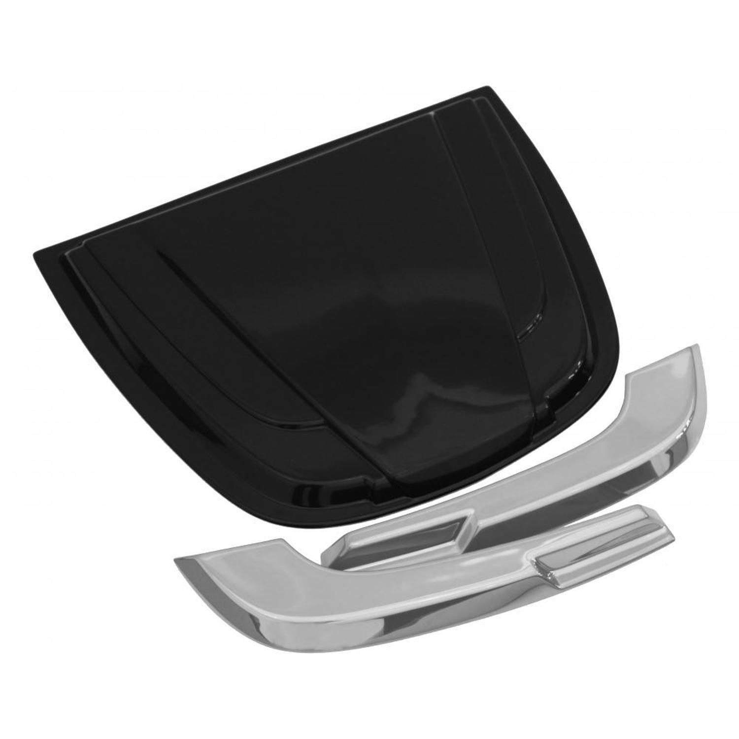 Auto Ventshade Black Hood Scoop