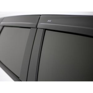 WeatherTech Side Window Deflectors For 2020-2024 Toyota Highlander/Hybrid - Dark Tint, In-Channel, Front & Rear Set