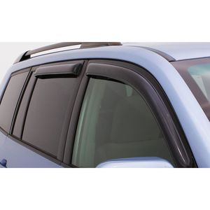 Window Visors / Rain Guards For 2001-2006 Acura MDX - 4pc Smoke Tinted Tape-On Set - View #3