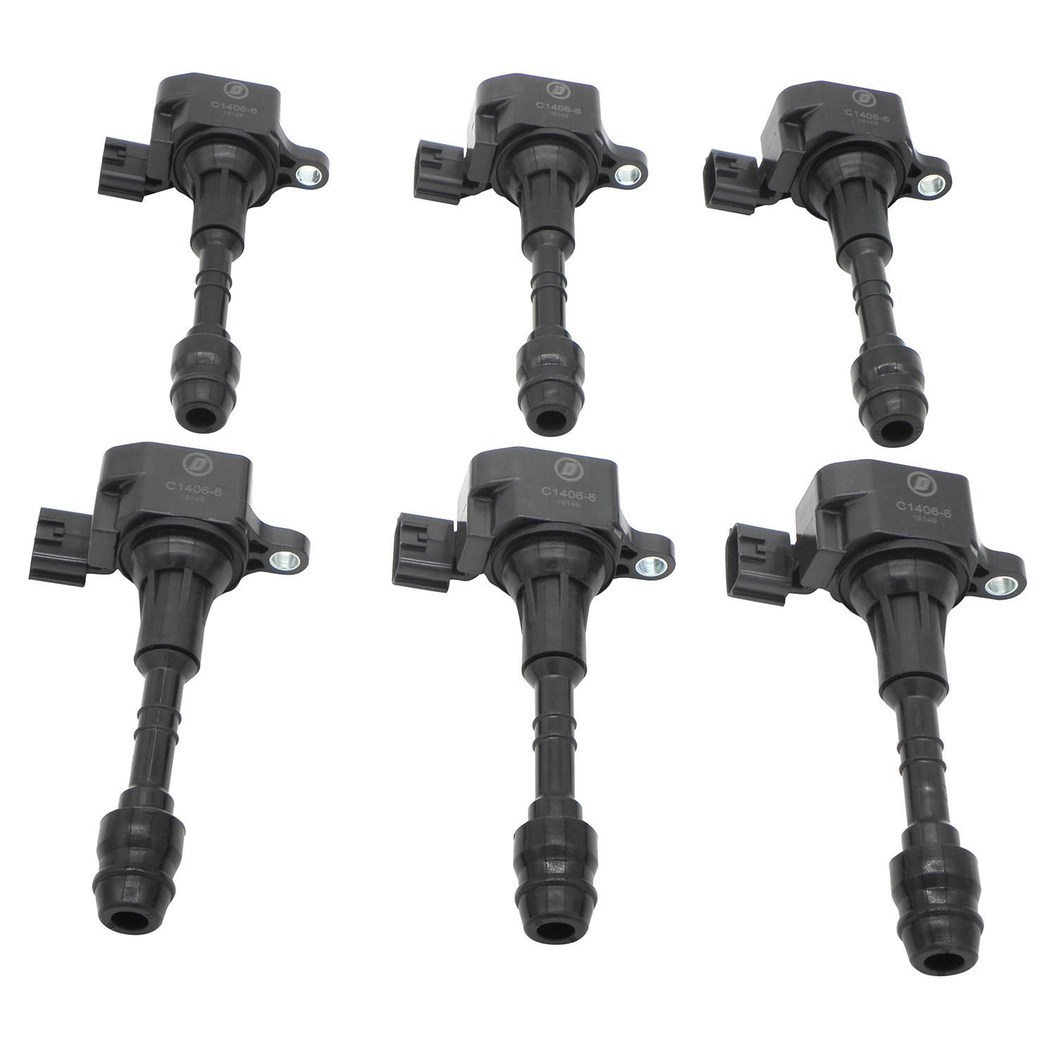 Duralast Multi Pack Coil On Plug Ignition OEM Standard Ignition Coil 6