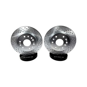 ACDelco Silver Non-Coated Front Disc Brake Rotor And Hub Assembly