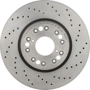 Brembo Disc Brake Rotor 09.8402.1X for Lexus IS300