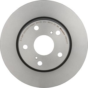 BREMBO Rotor Disque Frein Avant 09.B975.11 - Diamètre 256mm, Épaisseur 22mm - Haute Performance Pour Voiture