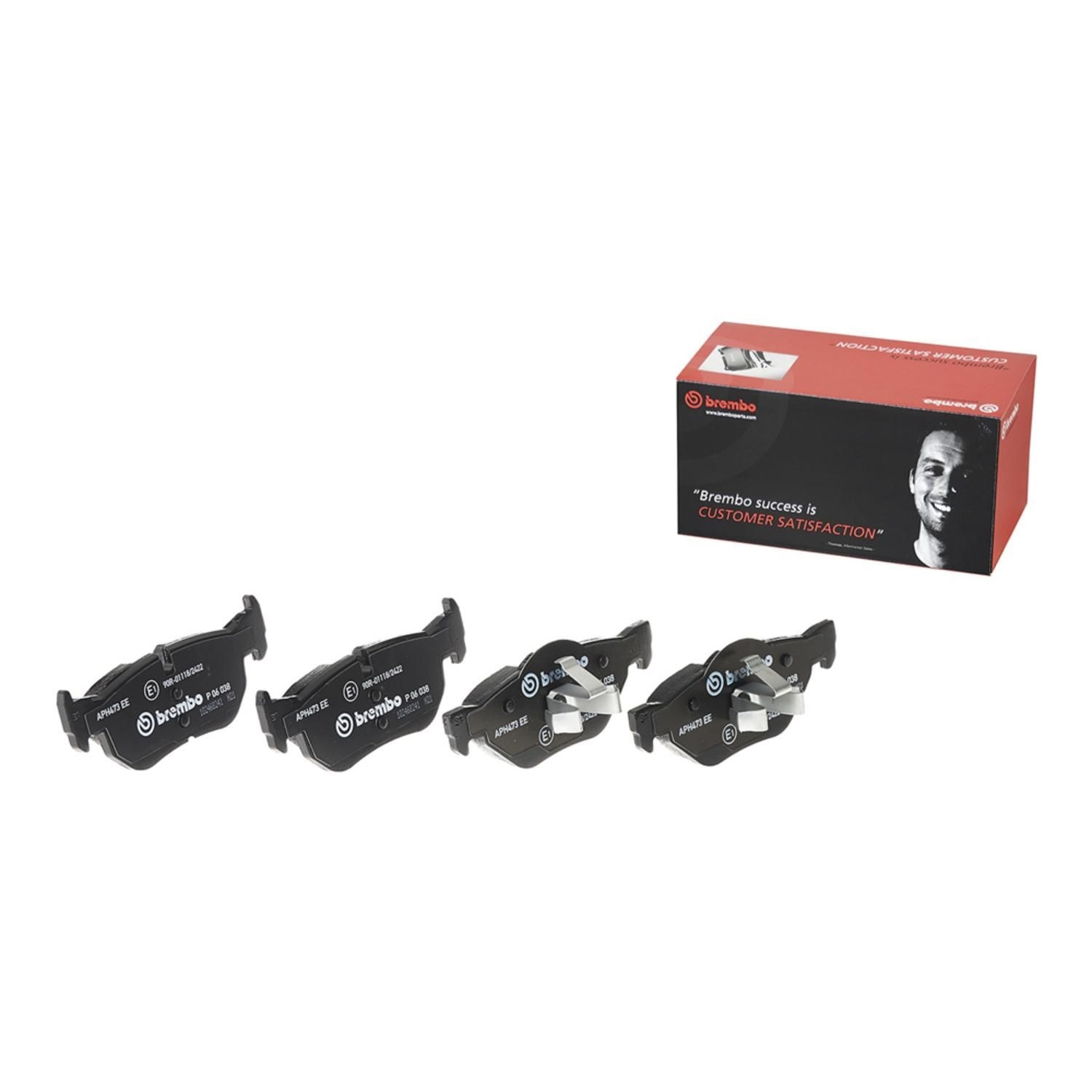 Brembo LowMetallic Brake Pads P06038