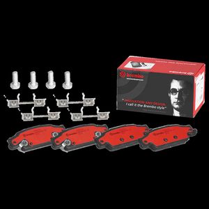 Brembo Ceramic Disc Brake Pad Set P09007N for Cadillac CTS