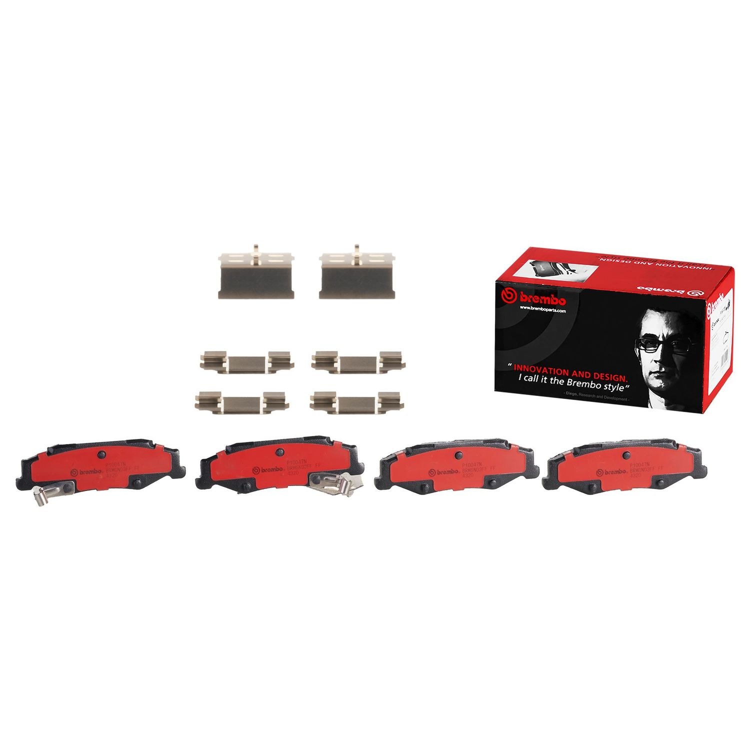 Brembo Ceramic Brake Pads P10047N