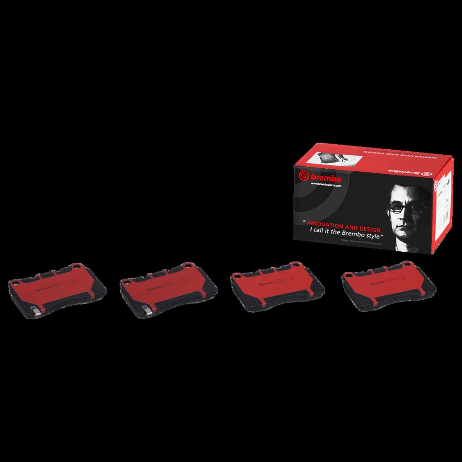 Brembo Premium NAO Ceramic Brake Pads P54039N