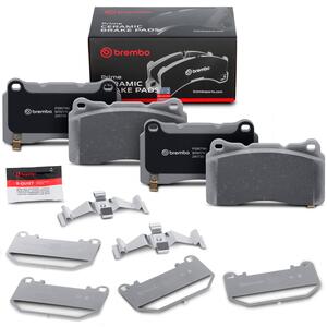 Brembo® P11035N - Premium Ceramic Front Disc Brake Pads