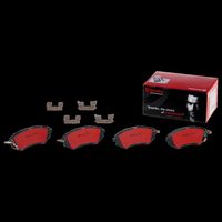Brembo Premium NAO Ceramic Brake Pads P78017N for Subaru B9 Tribeca