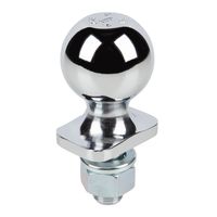 bROK 2in X 1in X 2in Stainless Hitch Ball Base