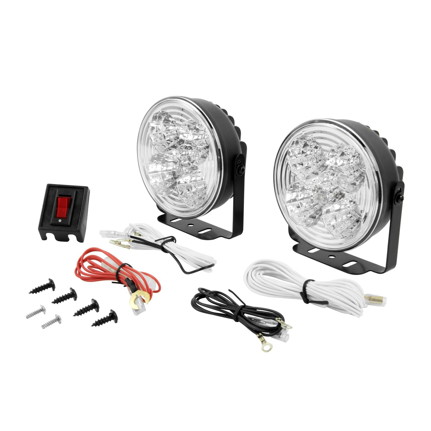 Blazer International AX4050K LED Round Driving Light Kit