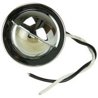round led license plate light