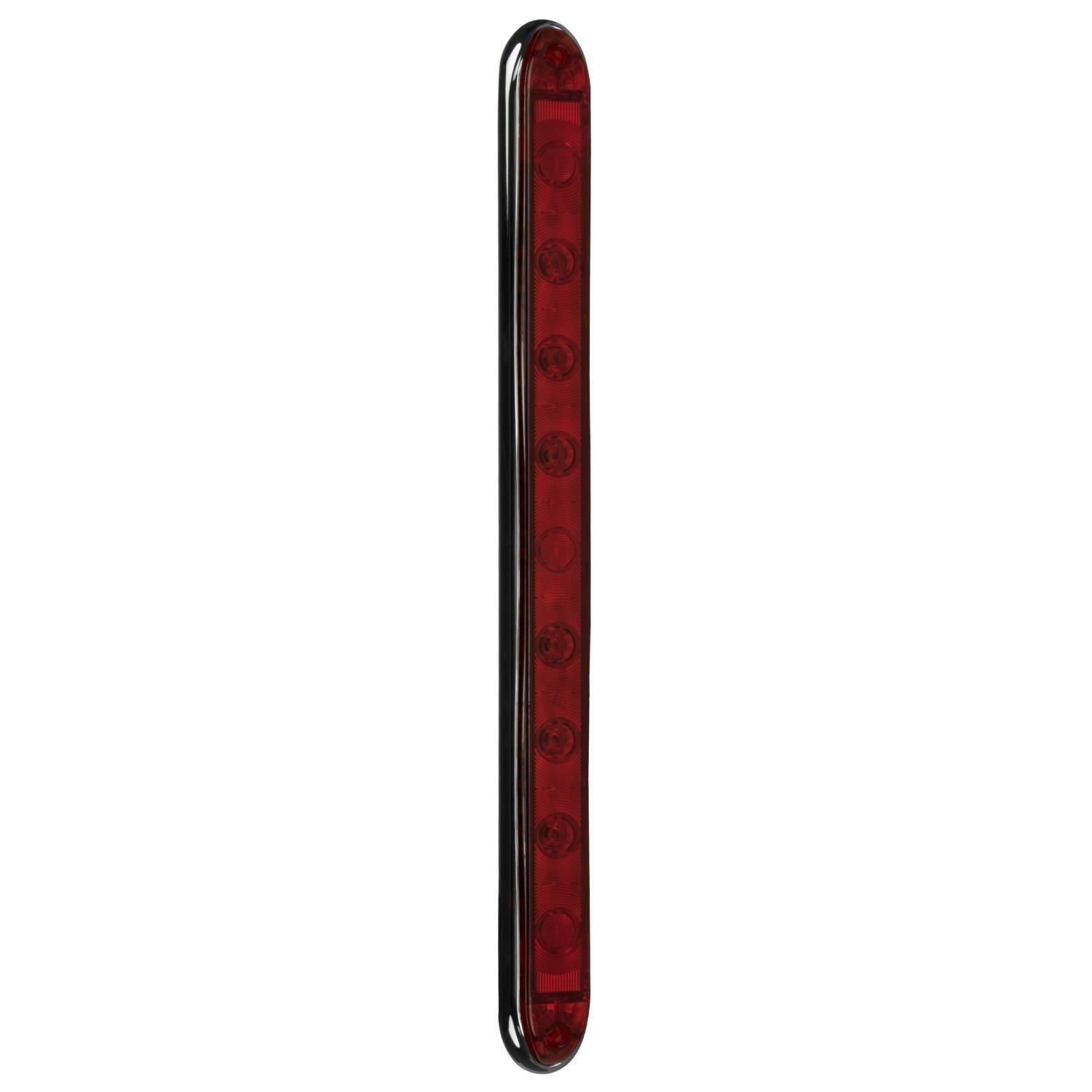 Hopkins Towing Solution LED Low Profile Stop, Turn, Tail Light Bar with Chrome Bezel