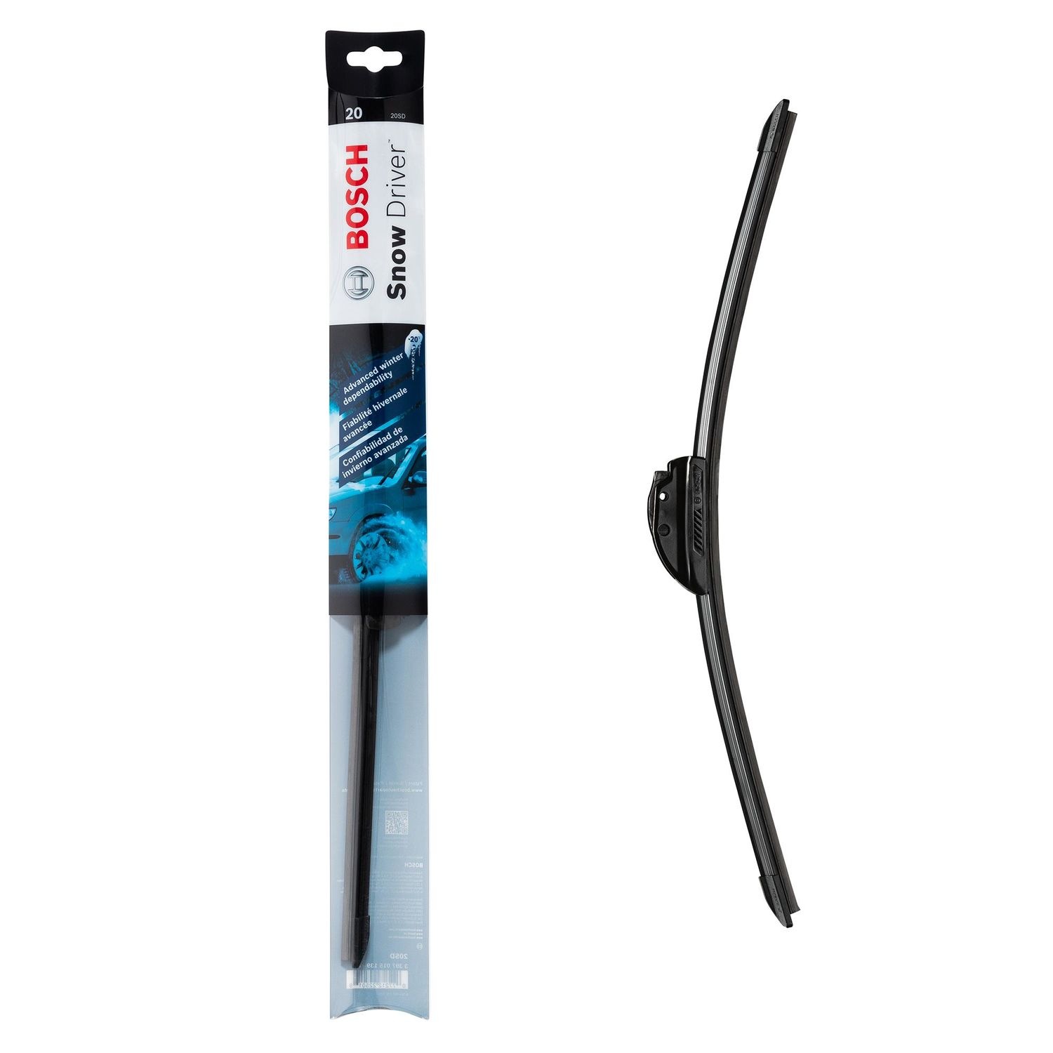 Bosch Snow Driver 20in Beam Black Wiper Blade