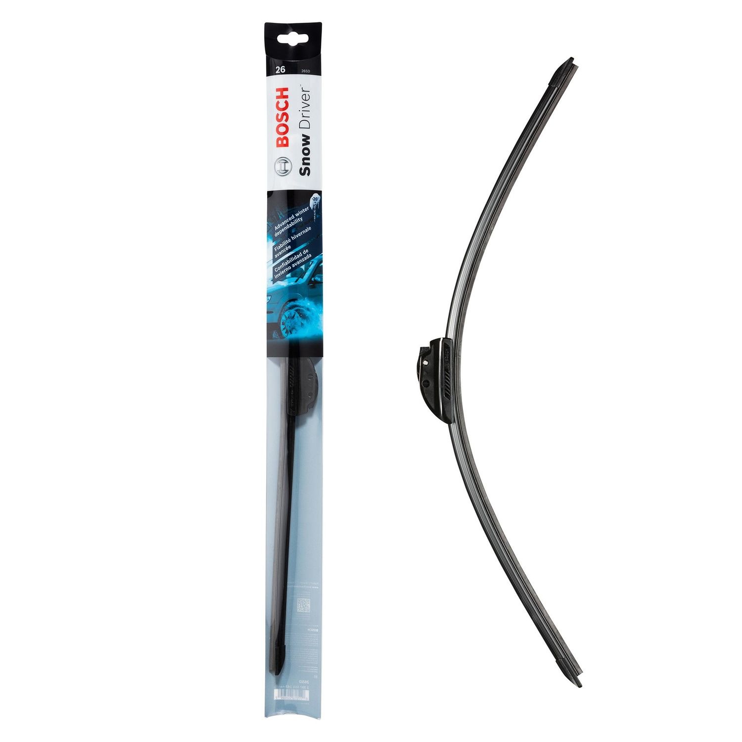 Bosch Snow Driver 26in Beam Black Wiper Blade