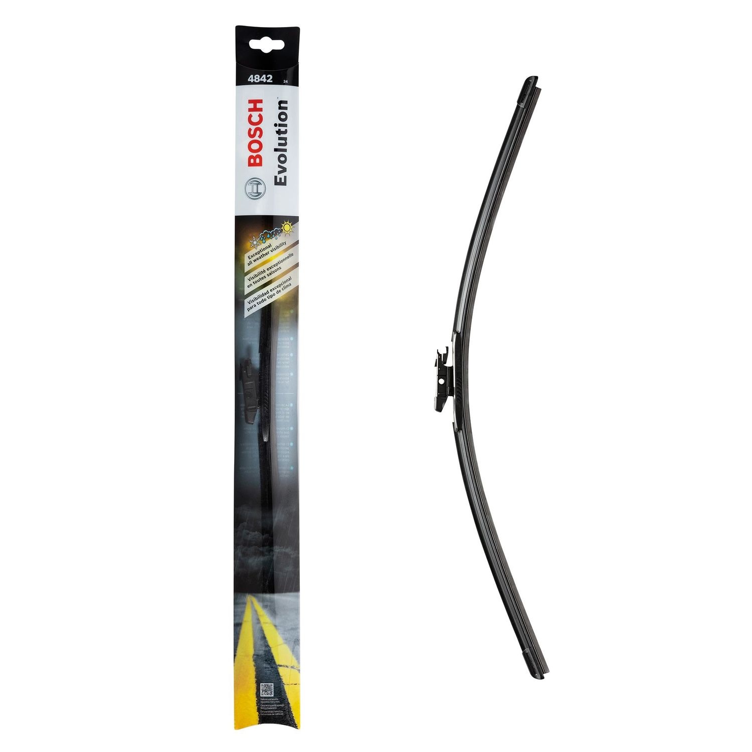 Bosch Evolution 24in Beam Black Wiper Blade