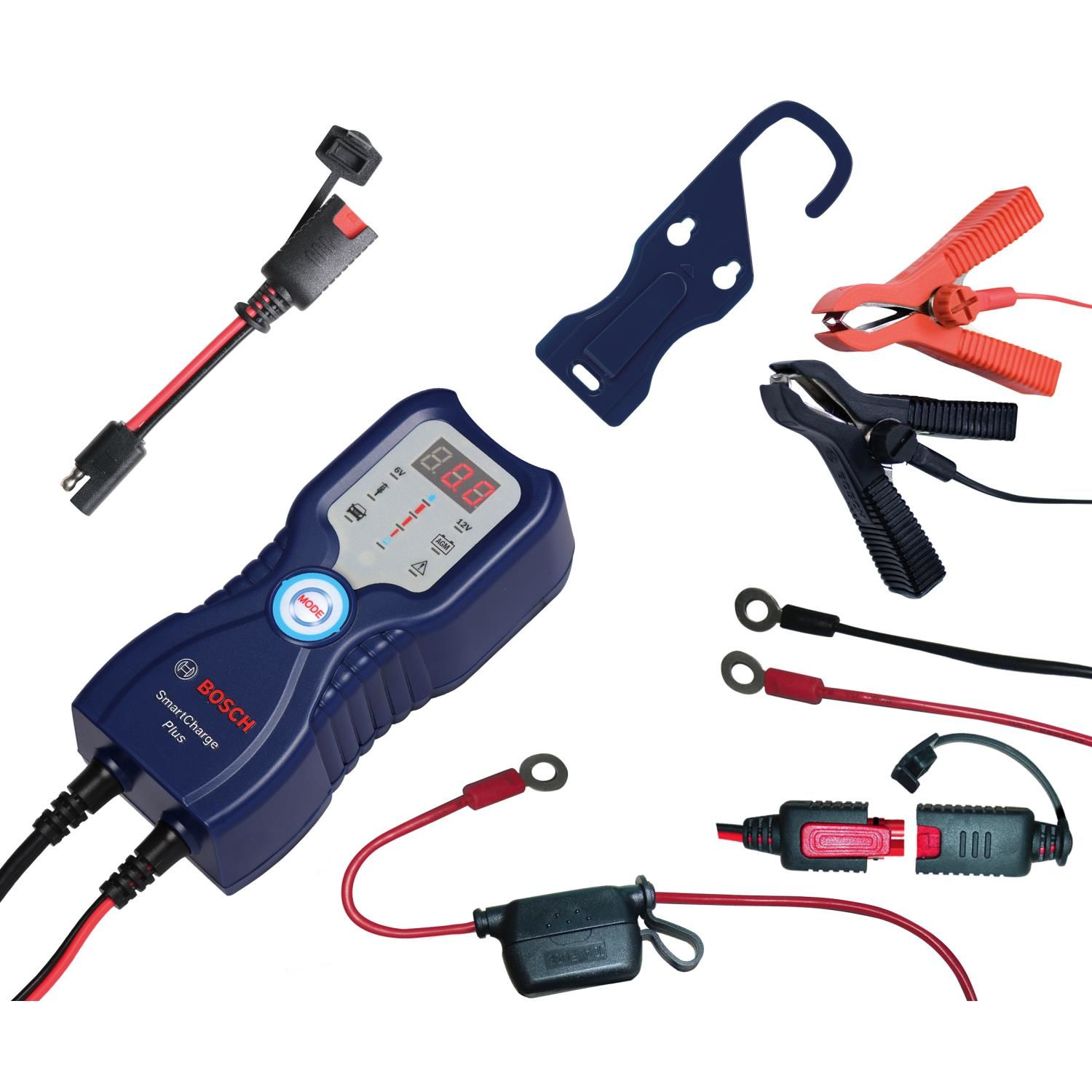 Bosch 6 Volt and 12 Volt Smart Charge Plus Battery Charger