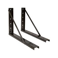 Buyers Welded Black 24 in. X 24 in. Structural Steel Mounting Bracket
