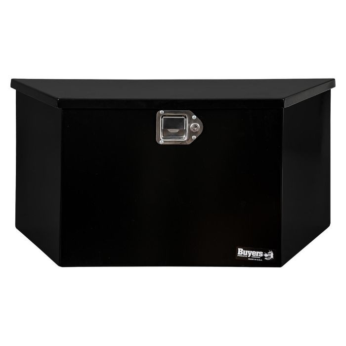 Buyers Products 16.38in x 15in x 35.25/21.25in Black Steel Trailer ...