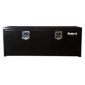 Buyers Black 18 in. X 18 in. X 48 in. Steel Underbody Truck Box with ...