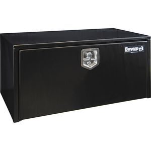 Buyers Products 15in x 13in x 24in Black Steel Underbody Truck Box with ...