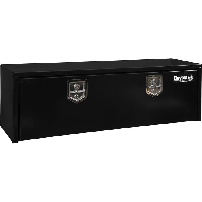 Buyers Products 15in x 13in x 48in Black Steel Underbody Truck Box with ...