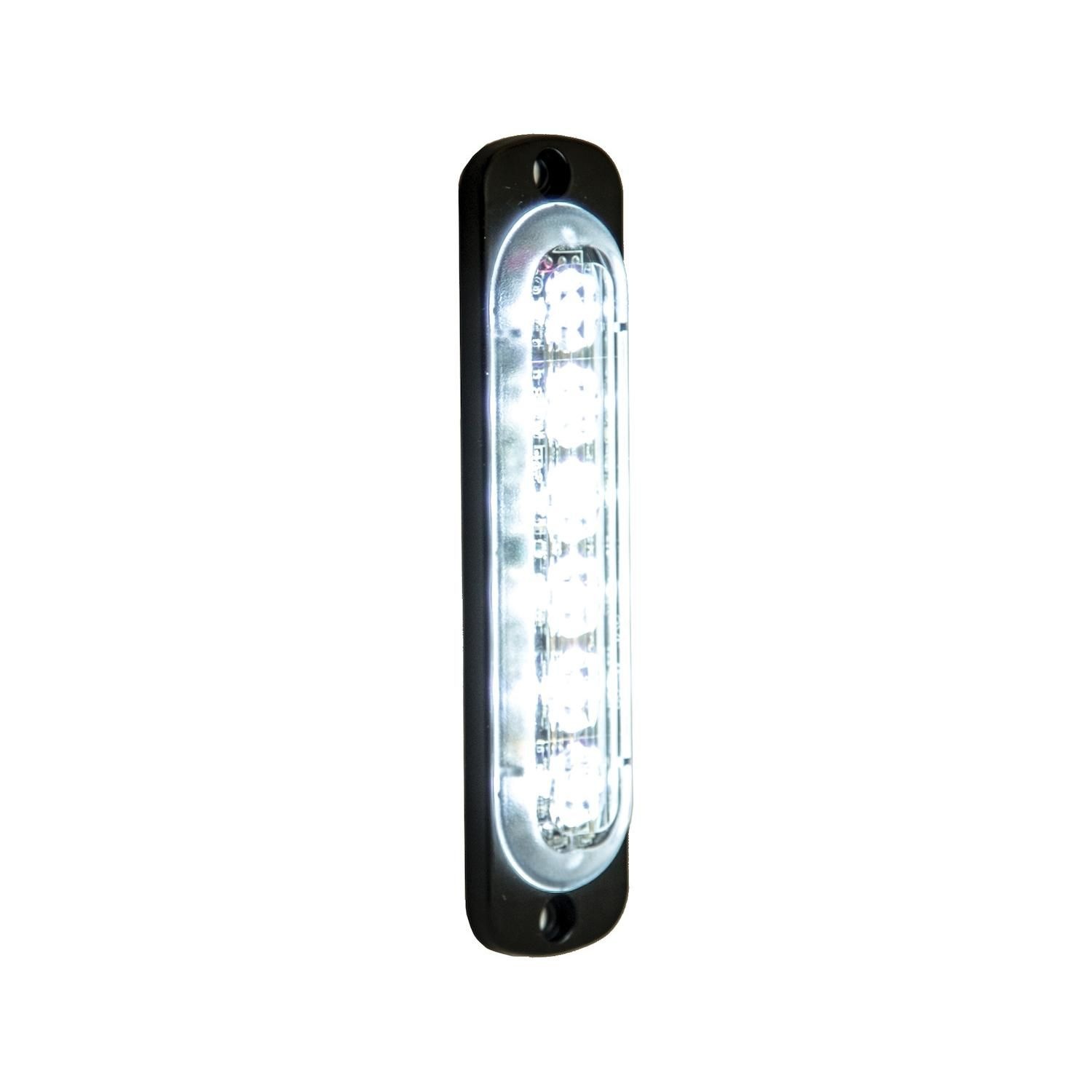 Buyers Products Clear 4.5in Thin Vertical LED Strobe Light