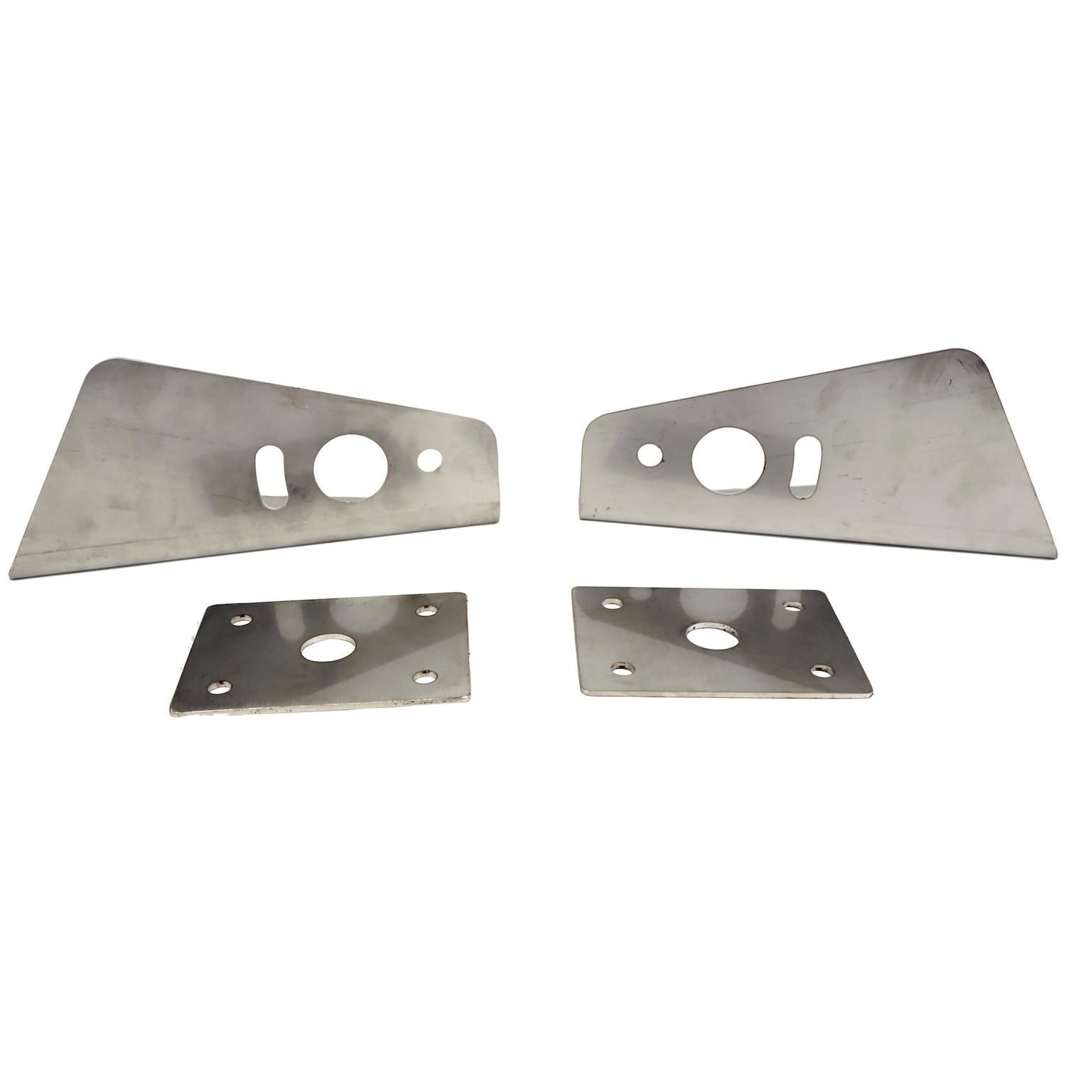 Buyers Products Extended Stainless Steel Truck Hood Light Brackets for ...