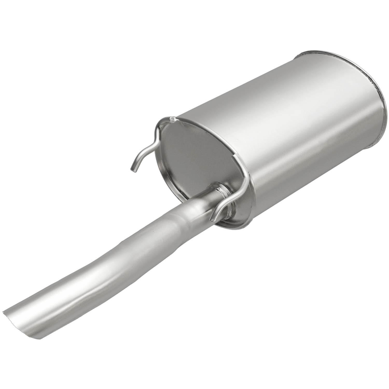 Exhaust Muffler Assembly-BRExhaust Direct-Fit Rear Bosal 128-019 Exhaust Muffler Assembly-BRExhaust Direct-Fit Rear Bosal 128-019
