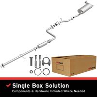 BRExhaust Kits Muffler 106-0400 for Honda Accord