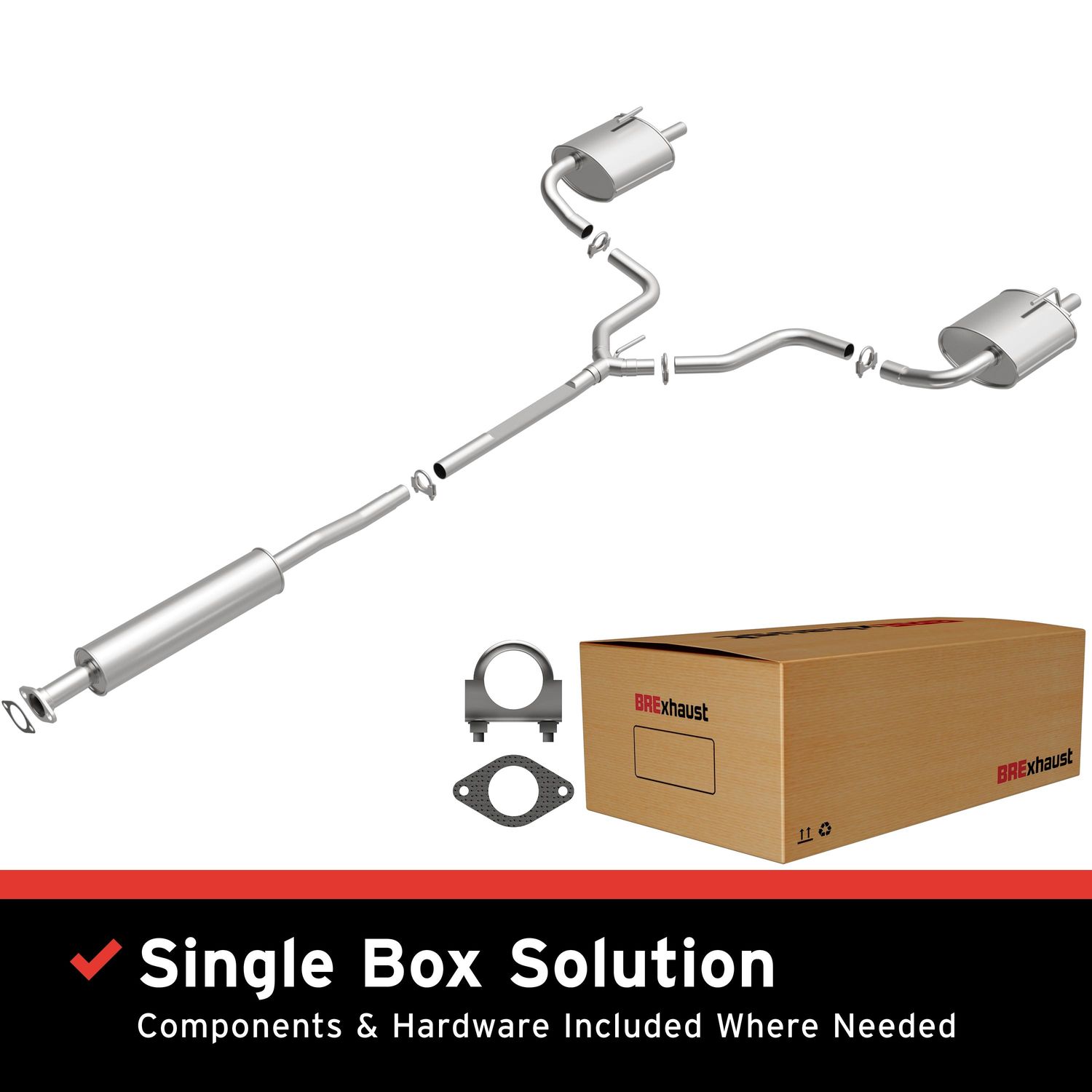 BRExhaust Kits Muffler 106-0478