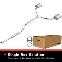 BRExhaust Kits Muffler 106-0573 for Honda Accord