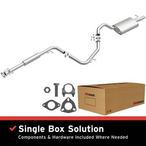 BRExhaust Kits Muffler 106-0588 for Mitsubishi Galant
