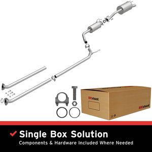 BRExhaust Bolt-On Exhaust Muffler Assembly 106-0719 for Honda Civic