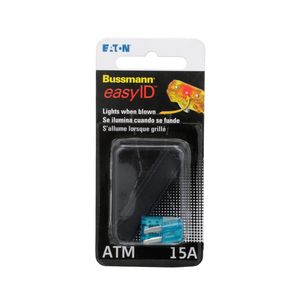 5 Pc, Bussmann Easyid 5 Amps Illuminating Fuse 2 Pk