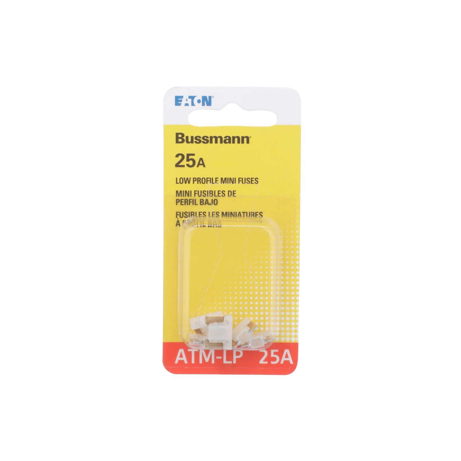Bussmann 25 AMP ATMLP Low Profile Mini Fuse 5 Piece