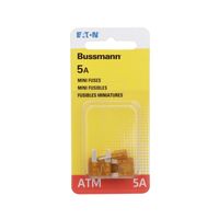 Bussmann 10 AMP ATM Mini Fuse 5 Piece
