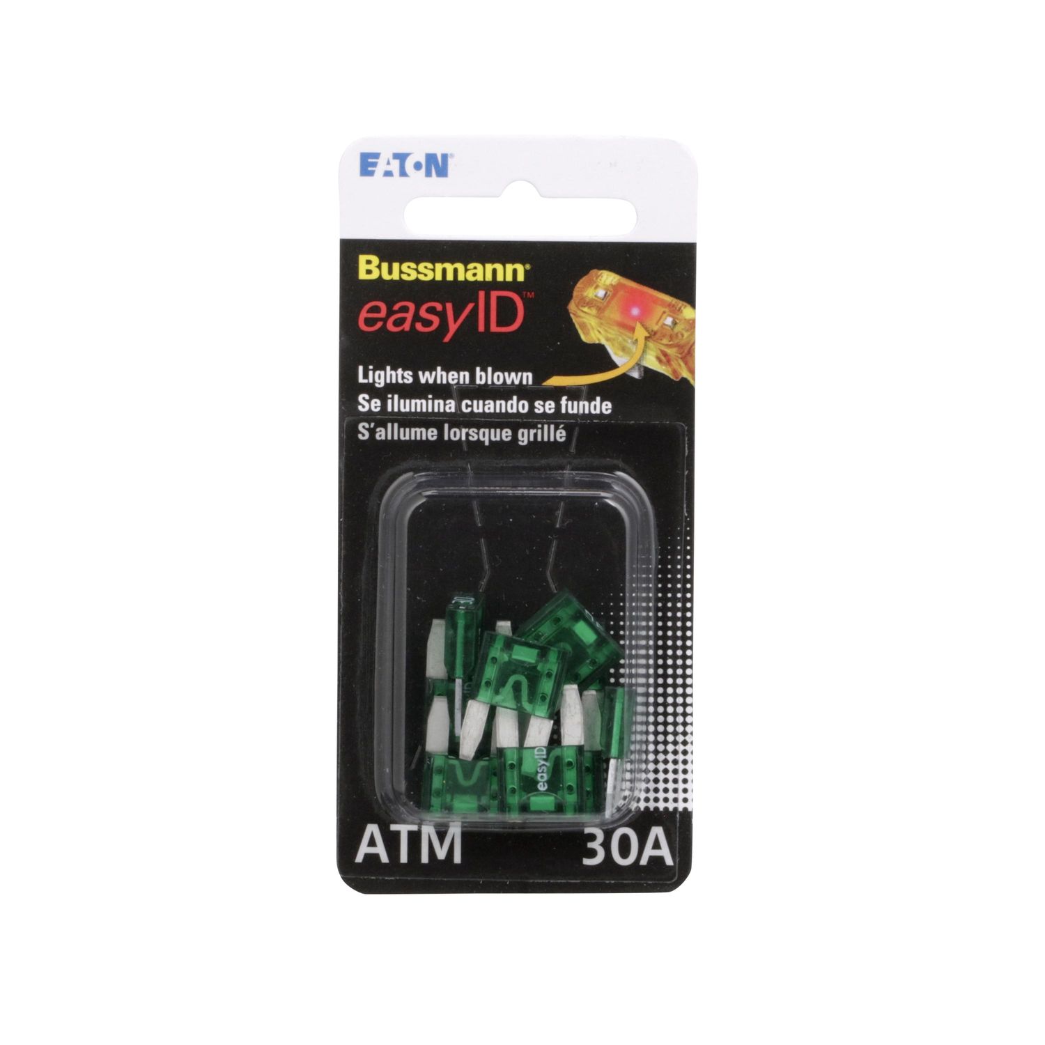 Bussmann easyID Green 30 Amp Illuminating Fuse