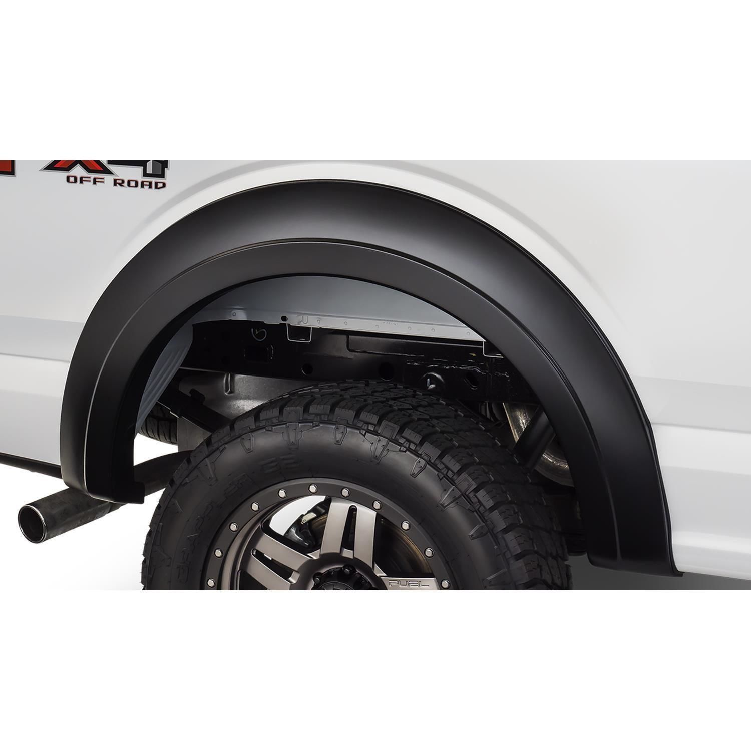 Bushwacker Extend-A-Fender Extended Front & Rear Fender Flares | 4-Piece  Set, Black, Smooth Finish | 20904-11 | Fits 1992-1996 Ford Bronco, F-150