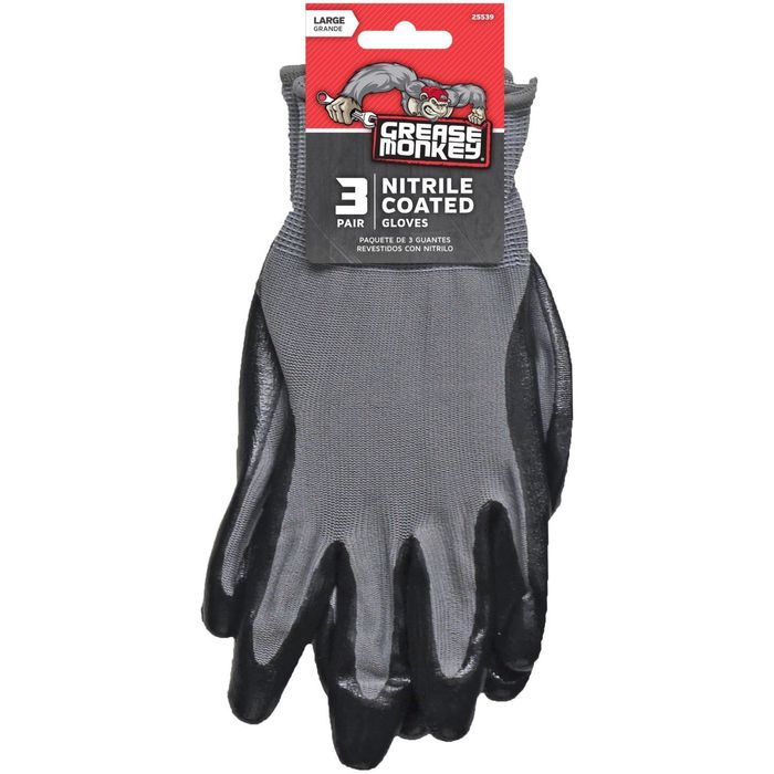 20 Pairs Large Gorilla Grip Gloves Grease Monkey for sale online