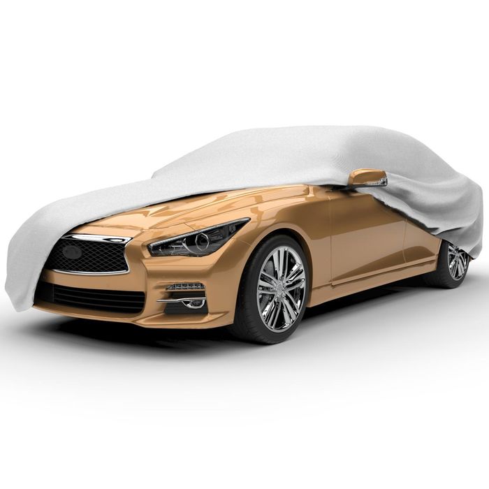 ProElite Indoors Large Gray Car Cover AZDG 4