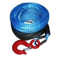 LockJaw 5/8 in. x 50 ft. 16933 lbs. WLL Synthetic Winch Rope Line with  Integrated Shackle 20-0625050 - The Home Depot