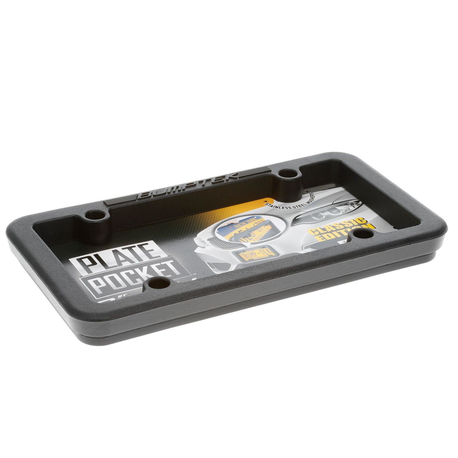 Bumper Bully Plate Pocket License Plate Frame