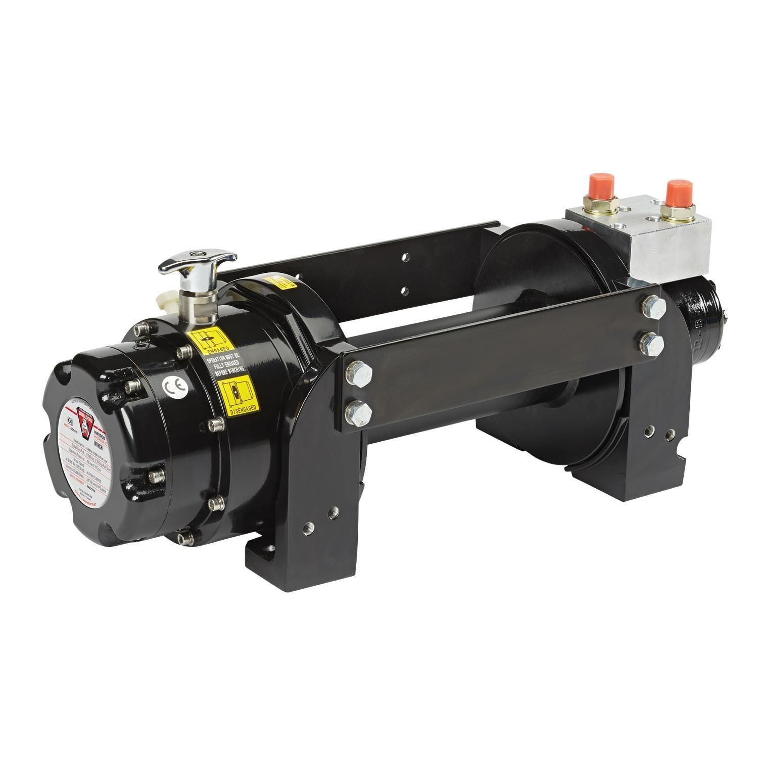 Bulldog 8000 lbs. hydraulic winch