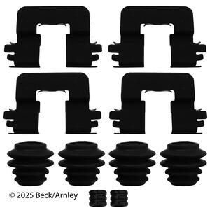 Beck/Arnley Disc Brake Hardware Kit - 084-1637 Complete Brake Installation Set
