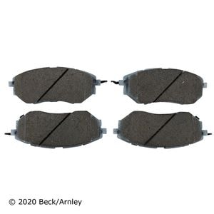 Beck / Arnley Ceramic Disc Brake Pad Set 085-1810 for Subaru WRX STI