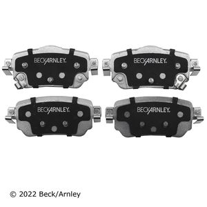 Beck Arnley 089-1538 Disc Brake Pad Set – Premium Quality, OE Spec Fit For Reliable Braking